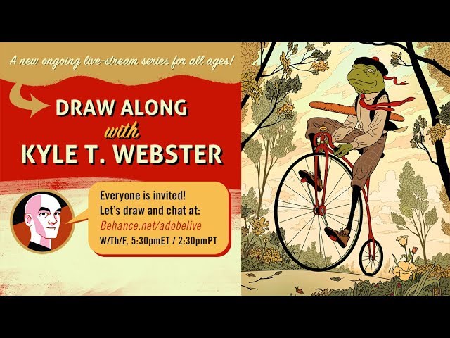 Draw Along with Kyle T. Webster - 2 of 2
