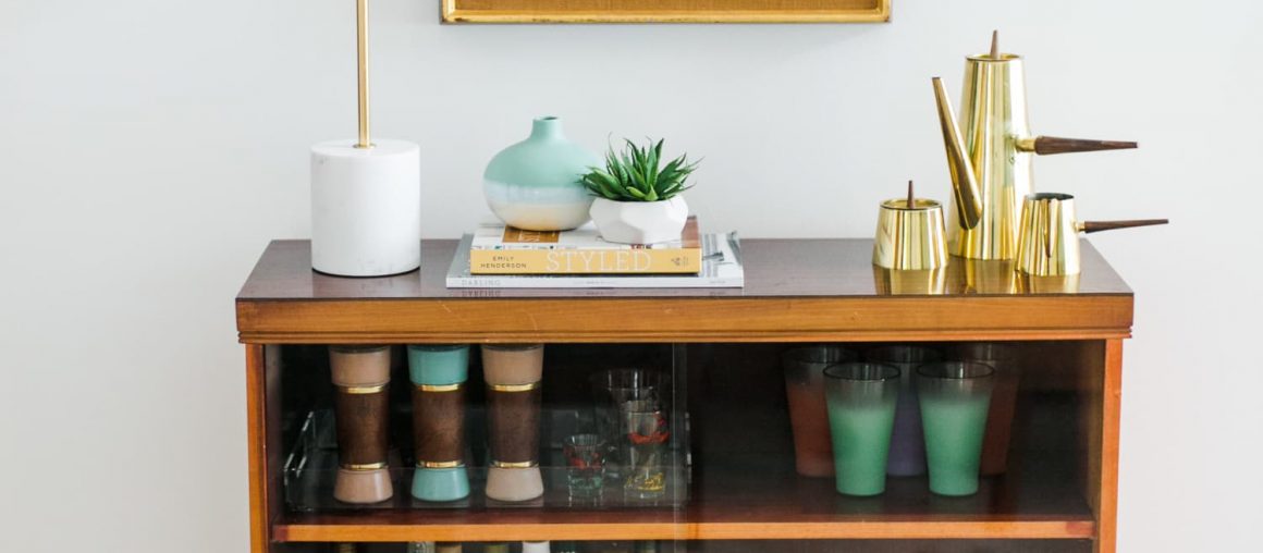 It's Official: Bar Cabinets are the New Bar Carts