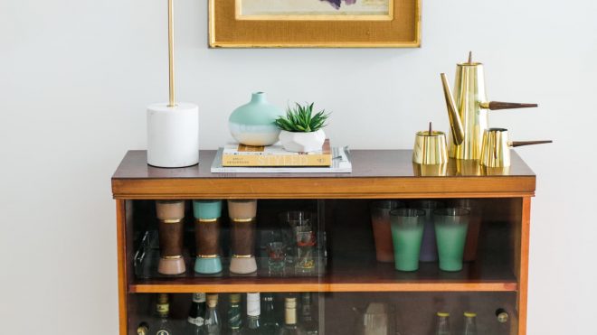 It's Official: Bar Cabinets are the New Bar Carts