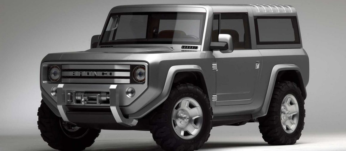 'Really Wild' Ford Bronco Designs Were Considered For The SUV Reboot