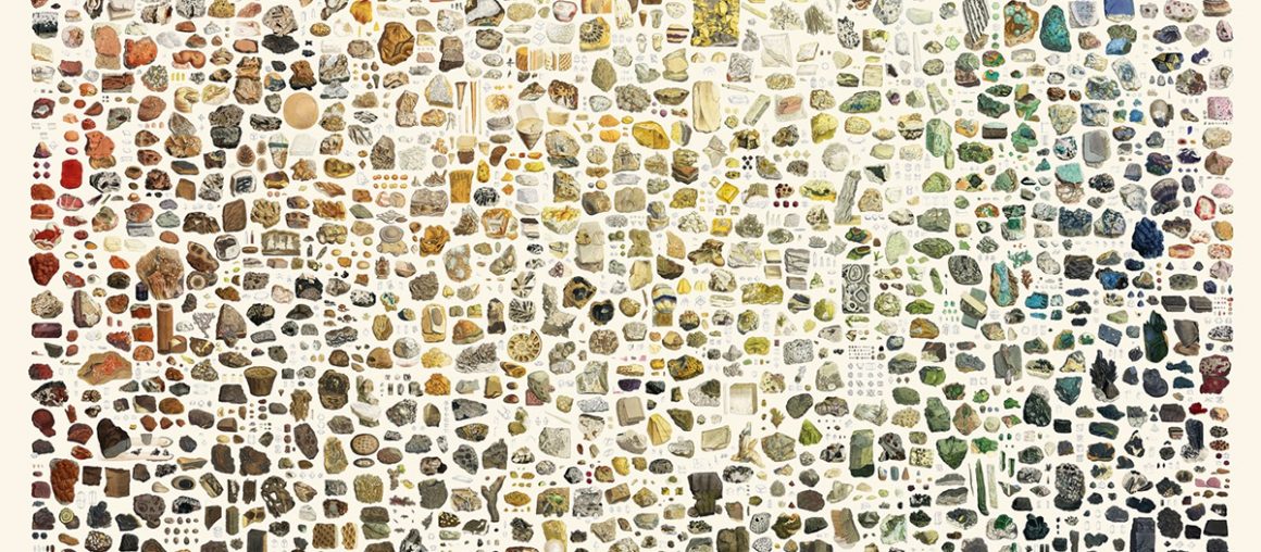 An Interactive Display Color-Codes Hundreds of Historical Mineral Illustrations