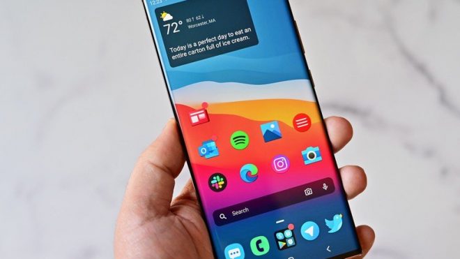 Fluent Icon Pack is a perfect companion to Microsoft Launcher for Android