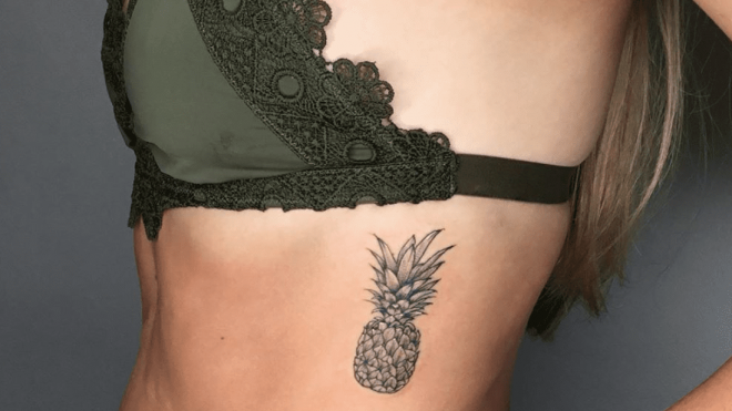 Pineapple Tattoos Are Trending—Here Are Our Favorites