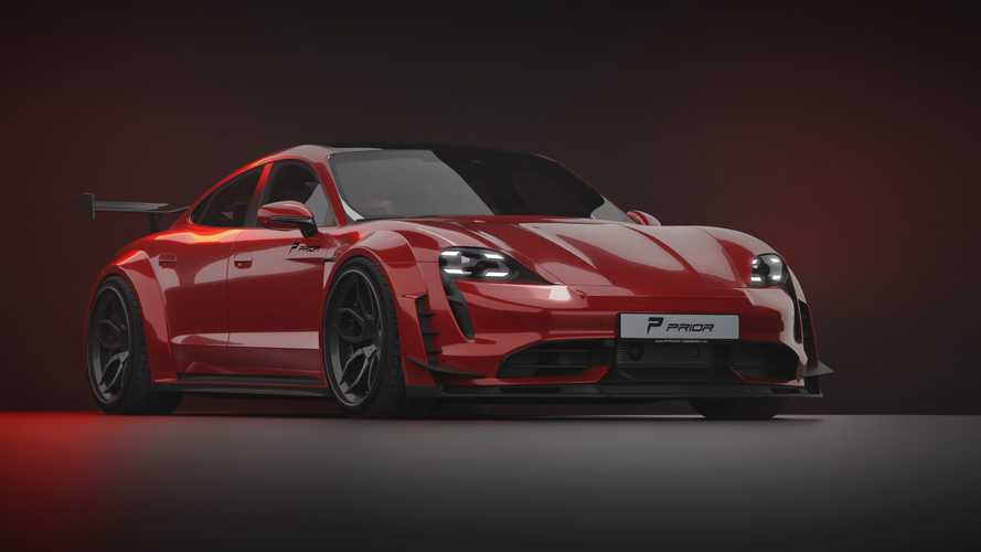 Porsche Taycan Turbo S by Prior Design | Motor1.com Photos