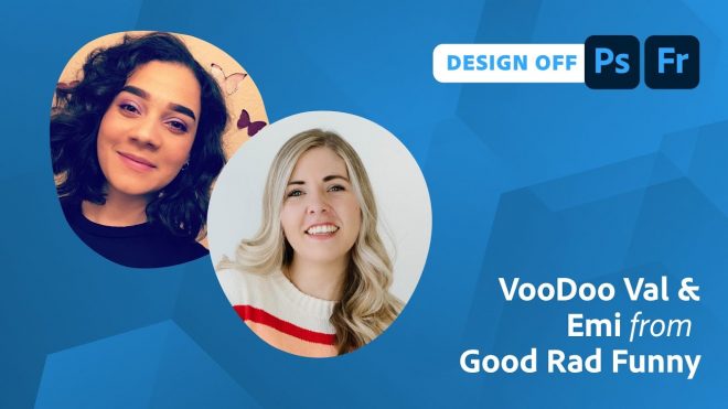 Design-Off with VooDoo Val & Emi from Good Rad Funny - 2 of 2