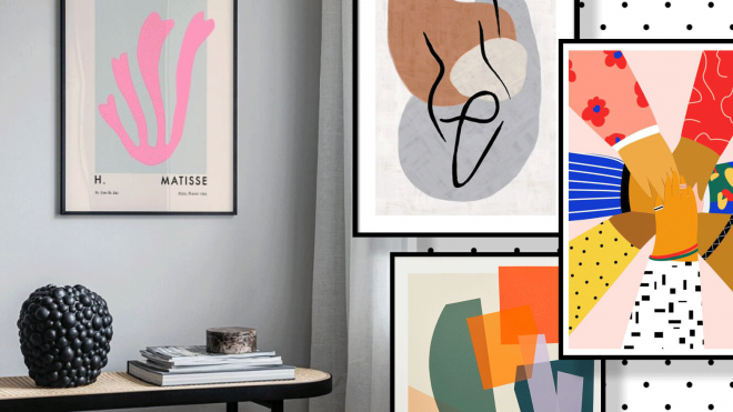8 of the best abstract prints and posters to curate the perfect picture gallery wall