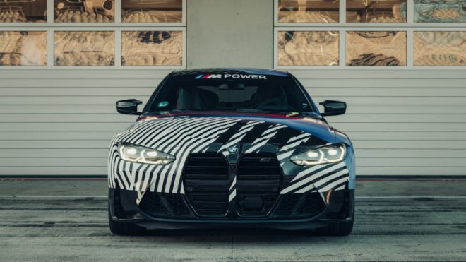 2021 BMW M4 previewed with revealing livery and camo design