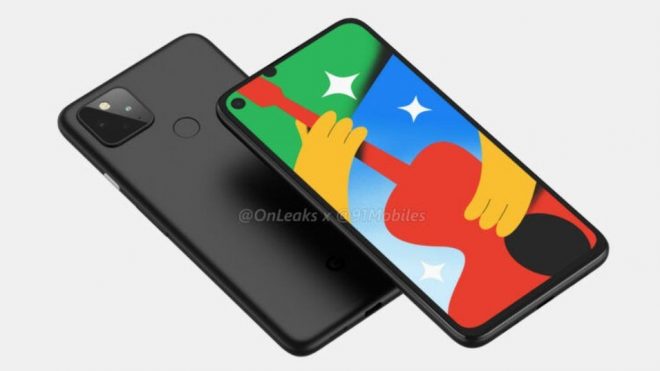 Pixel 4a 5G renders show a familiar design, with 1 surprise