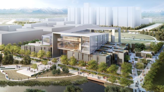 Gallery of Winning Design Revealed for New College of Architecture and Design in China - 1