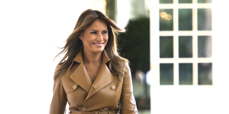 Melania Trump "Restores" Jackie O’s Rose Garden by Literally Uprooting It