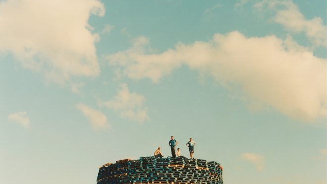 Enda Bowe’s images taken around Belfast’s peace walls go on show in Ireland