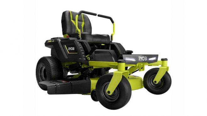 Green Deals: RYOBI 42-inch 75Ah Electric Riding Lawn Mower $300 off, more - Electrek