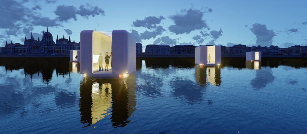 The CrossWater is a solar-powered mode of public water transportation