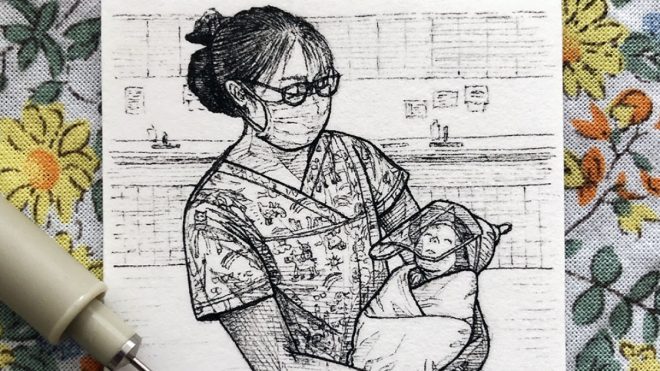 San Diego artist Nara Lee captures slices of pandemic life