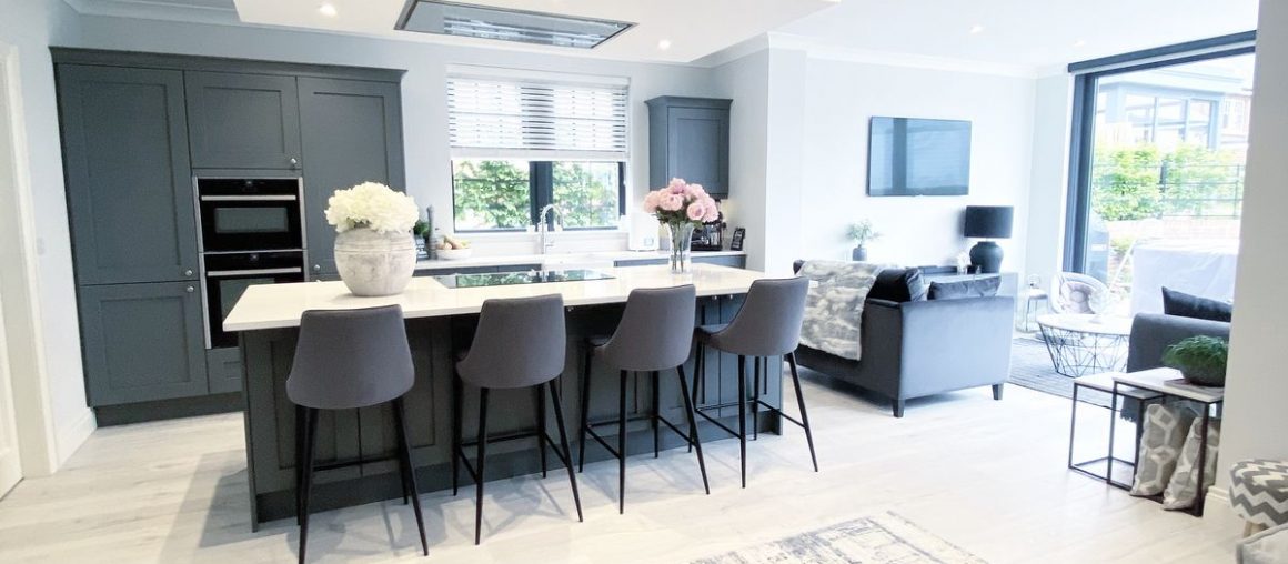 East Belfast mum reveals her modern monochrome home