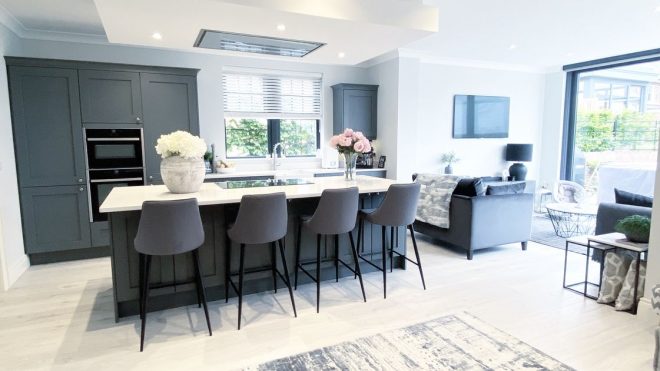East Belfast mum reveals her modern monochrome home