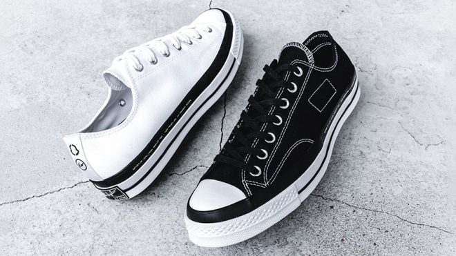 Closer Look: 7 MONCLER x fragment design x Converse Chuck 70 Ox
