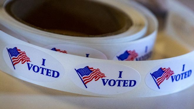 ’My Vote Counts’ campaign asks artists to reimagine election day ’I Voted’ stickers