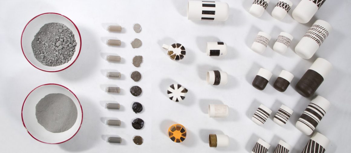 Studio Rope Turns Dust From Stone Processing Into Pottery Glazes