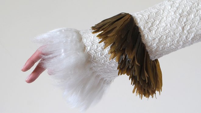 Seaweed Girl explores seaweed as an eco-textile for sustainable fashion
