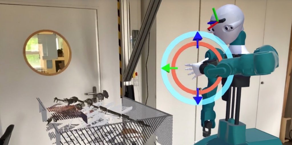 New AR app helps engineers visualize data to improve robot design