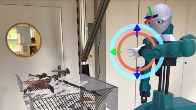 New AR app helps engineers visualize data to improve robot design