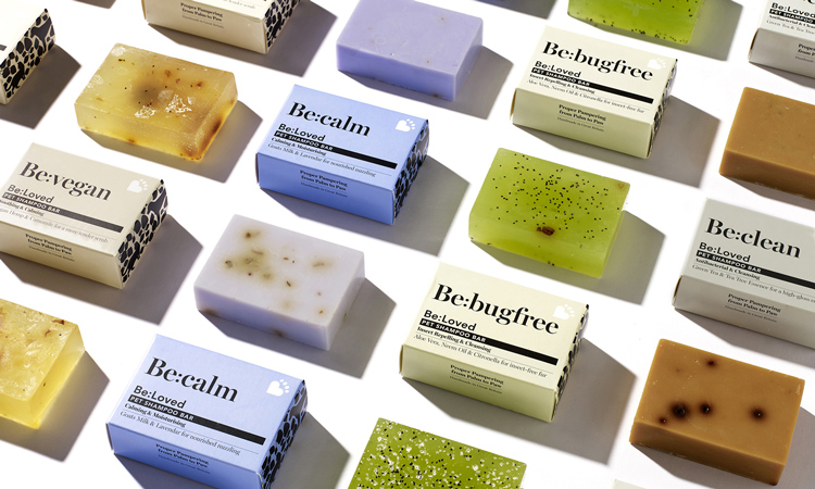 Popp Studio combines luxury and accessibility for pet care brand Be:Loved | Design Week