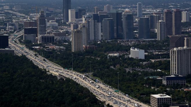 This Freeway Interchange In Texas Is The Same Size As An Italian City Center, Pop: 30,000