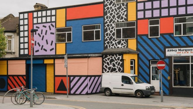 Camille Walala has brightened up a dull east London high street