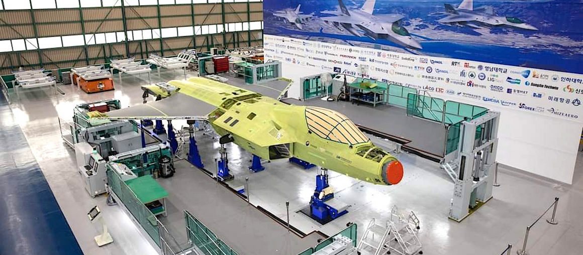 Photos Show South Korea’s Next-Generation Fighter Jet Rapidly Taking Shape