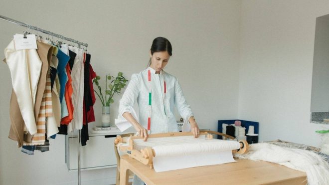How Designers Are Making Their Spring 2021 Collections With Leftover Fabric, Old Patterns, and Renewed Clarity