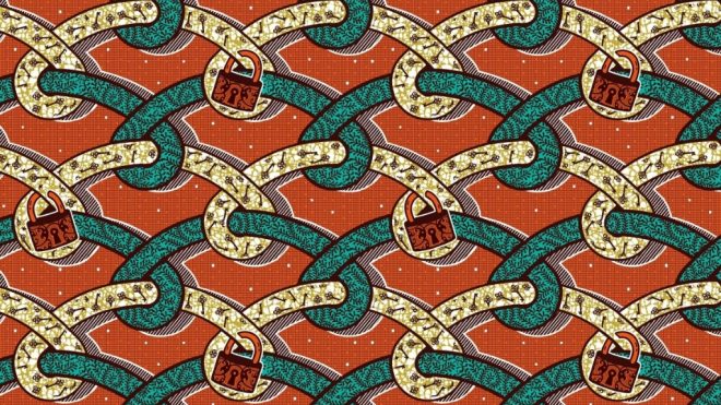 This Ghanaian company is producing fabric with motifs inspired by COVID-19