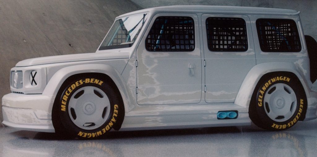 Virgil Abloh designs race-car version of Mercedes‑Benz G‑Class