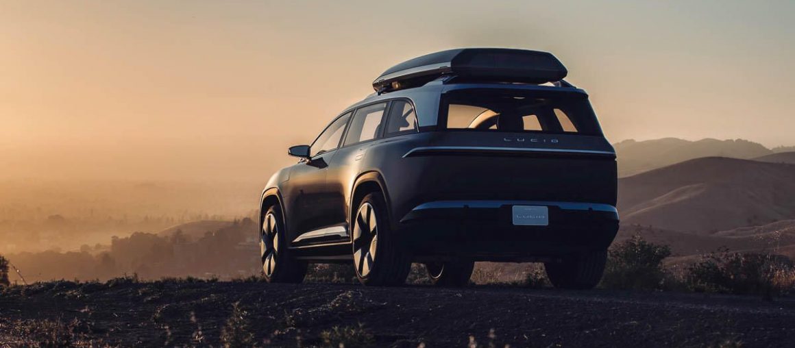 Lucid Motors reveals clearest look yet at upcoming electric SUV