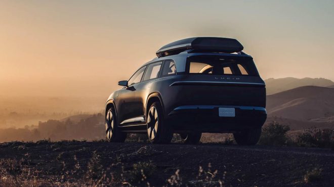 Lucid Motors reveals clearest look yet at upcoming electric SUV