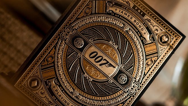 Theory11 x James Bond Golden Card Deck
