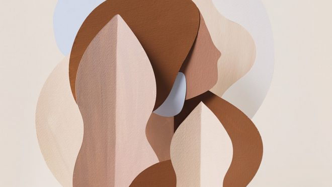 Cut Out Paper Compositions by Adrian & Gidi