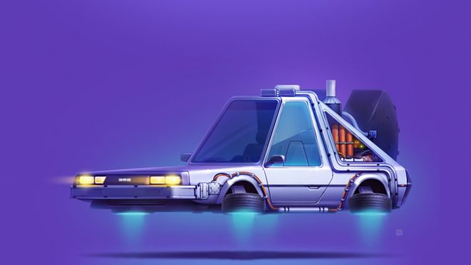 Iconic Movie Cars by Servin Seidaliev