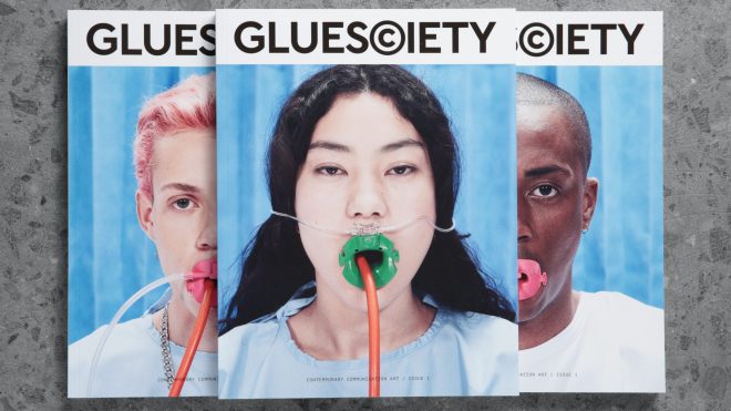 The Glue Society’s mag is “a portable vessel for art”
