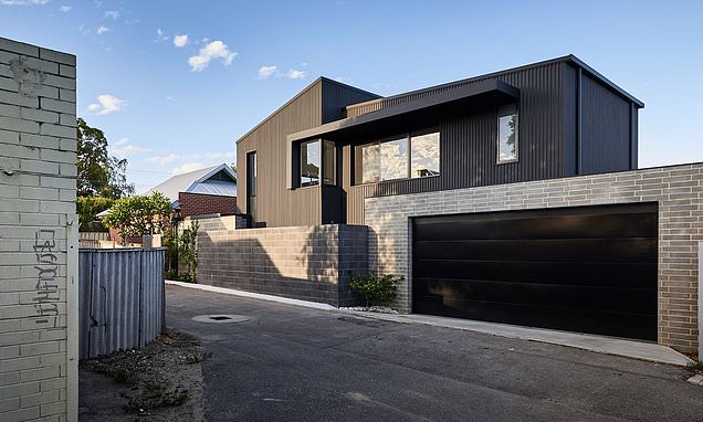You'll never guess what's behind this black box facade