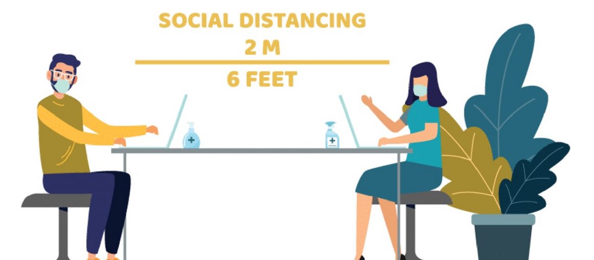 COVID-Ready Office Design: Retrofitting Buildings with Social Distancing in Mind