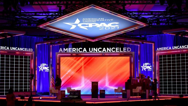 CPAC: Hyatt Hotels says stage resembling Nazi rune is 'abhorrent'