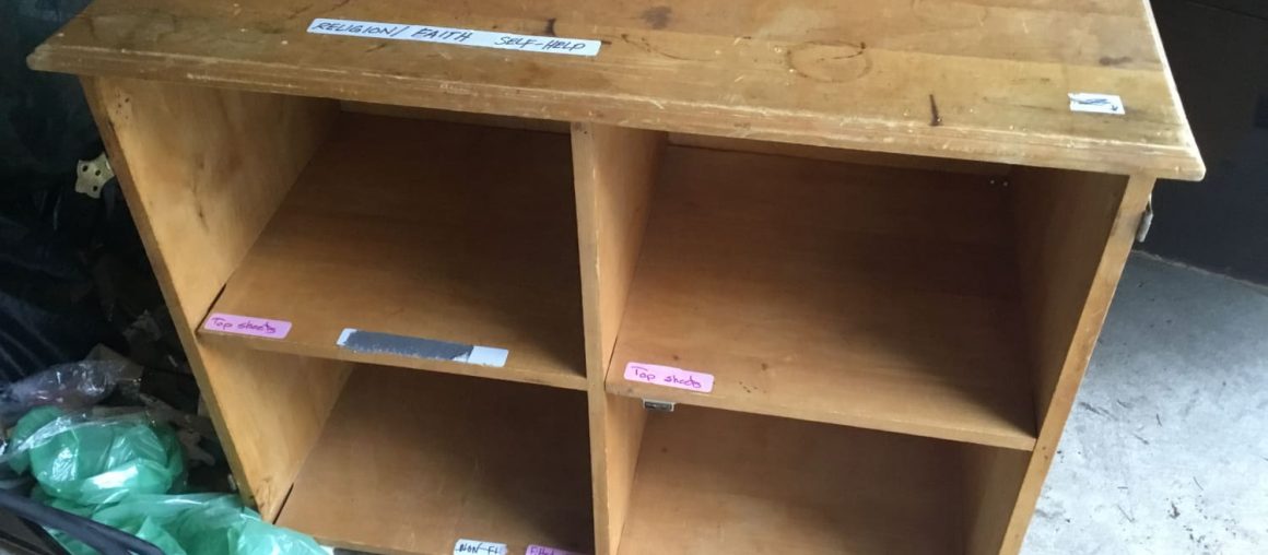 Before and After: A Thrift Store Display Shelf Becomes a Design Piece for $180