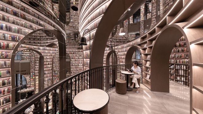 Inside a Dreamy Bookstore That Takes Architectural Cues From Nature