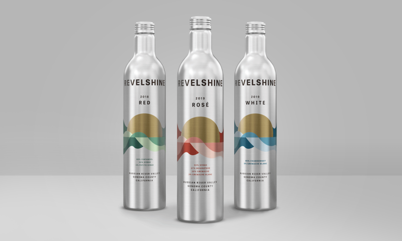Motto creates 'first of a kind' aluminium-bottled wine packaging
