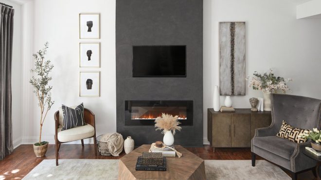 So You Have a Blank Wall to Fill—Here's How To Easily Style It