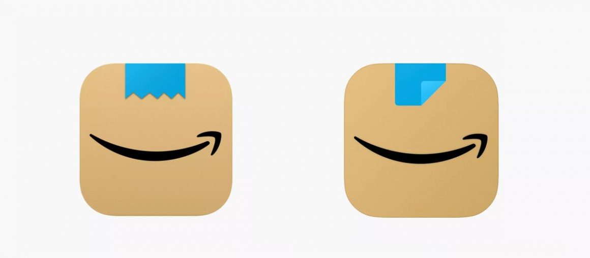 Amazon shaves app icon mustache that raised eyebrows