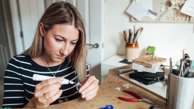 TikTokers Are DIYing Resin Rings Using Molds & The Results Are Stunning