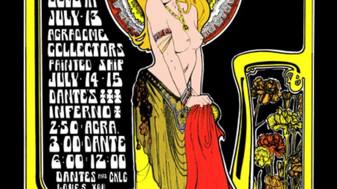 The Canadian Artist Behind the Grooviest Psychedelic Concert Posters