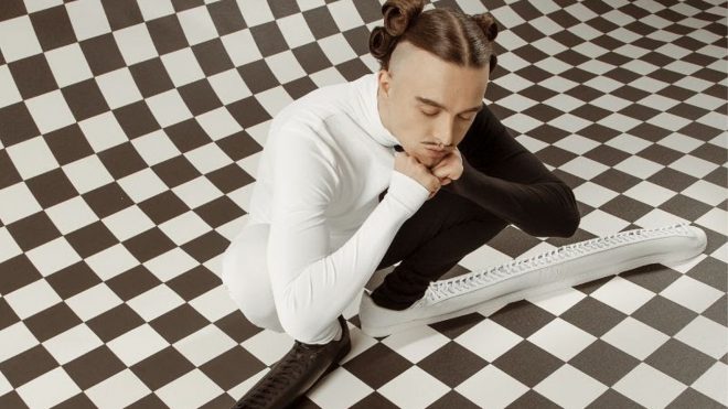 Tommy Cash has collaborated with Adidas on some really long shoes